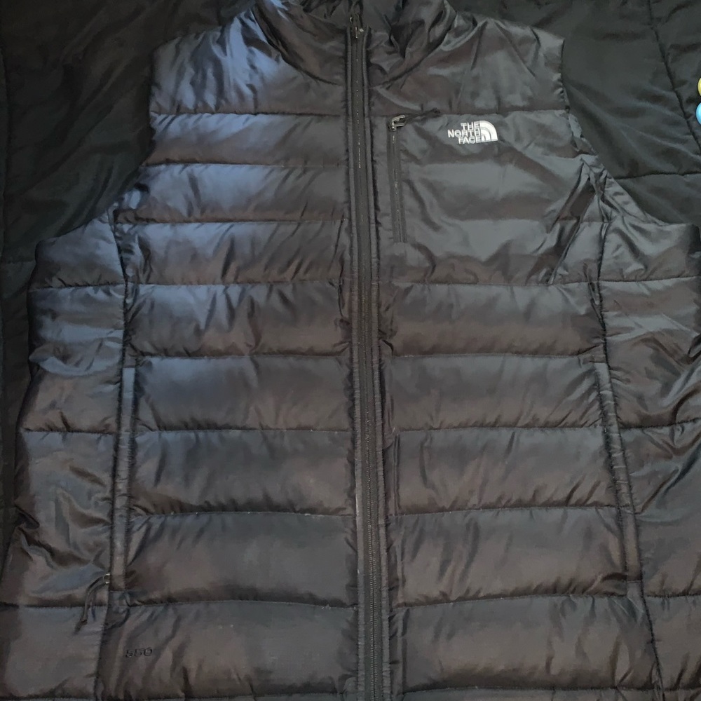 Black North Face Vest
